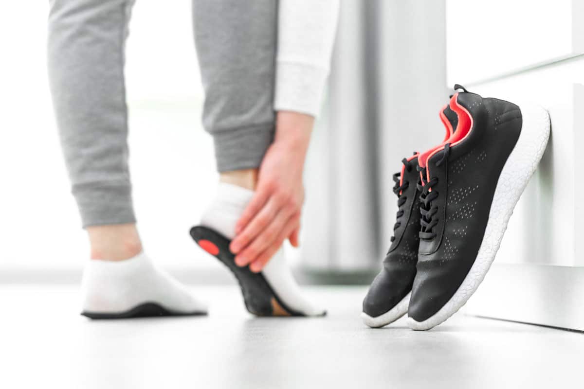 Custom footwear modifications ensure a perfect fit.